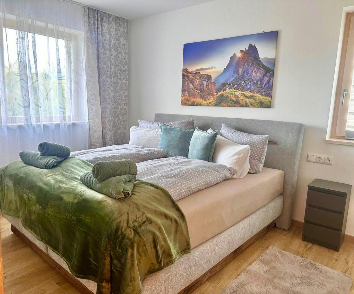 Fewo Nr 1 Iller Im Allgaeu Mit Balkon Bergblick Зонтхофен Екстериор снимка